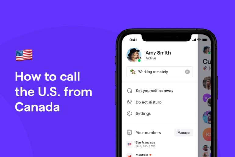 Calling U.S. from Canada: How to call the simplest way possible